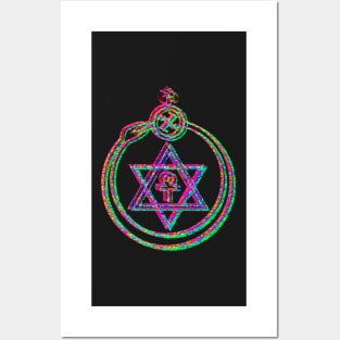 theosophical society emblem Posters and Art